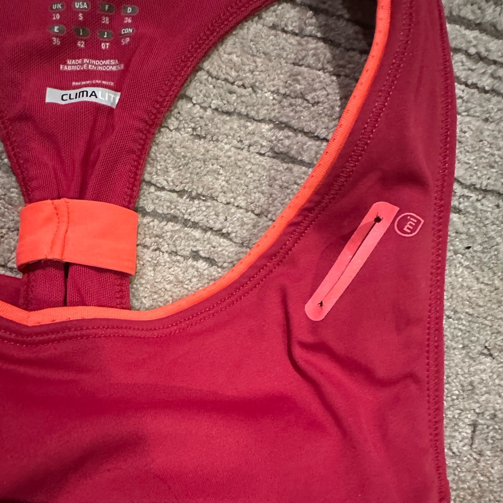 Adidas Women's Vibrant Pink ClimaLite Workout Tank Top - Picture 10 of 10